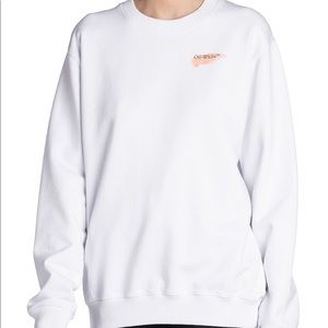 NWT Authentic Off-White Arrows crewneck sweatshirt Virgil Abloh
